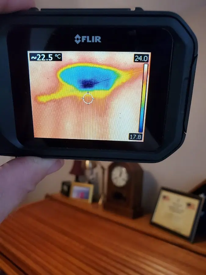 Thermal imaging inspection for water damage in Lakewood Ranch